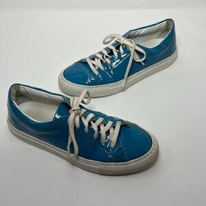 Angeli Fashion sneakers blue Italian 38 patent